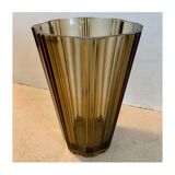 Luminarc smoked glass vase