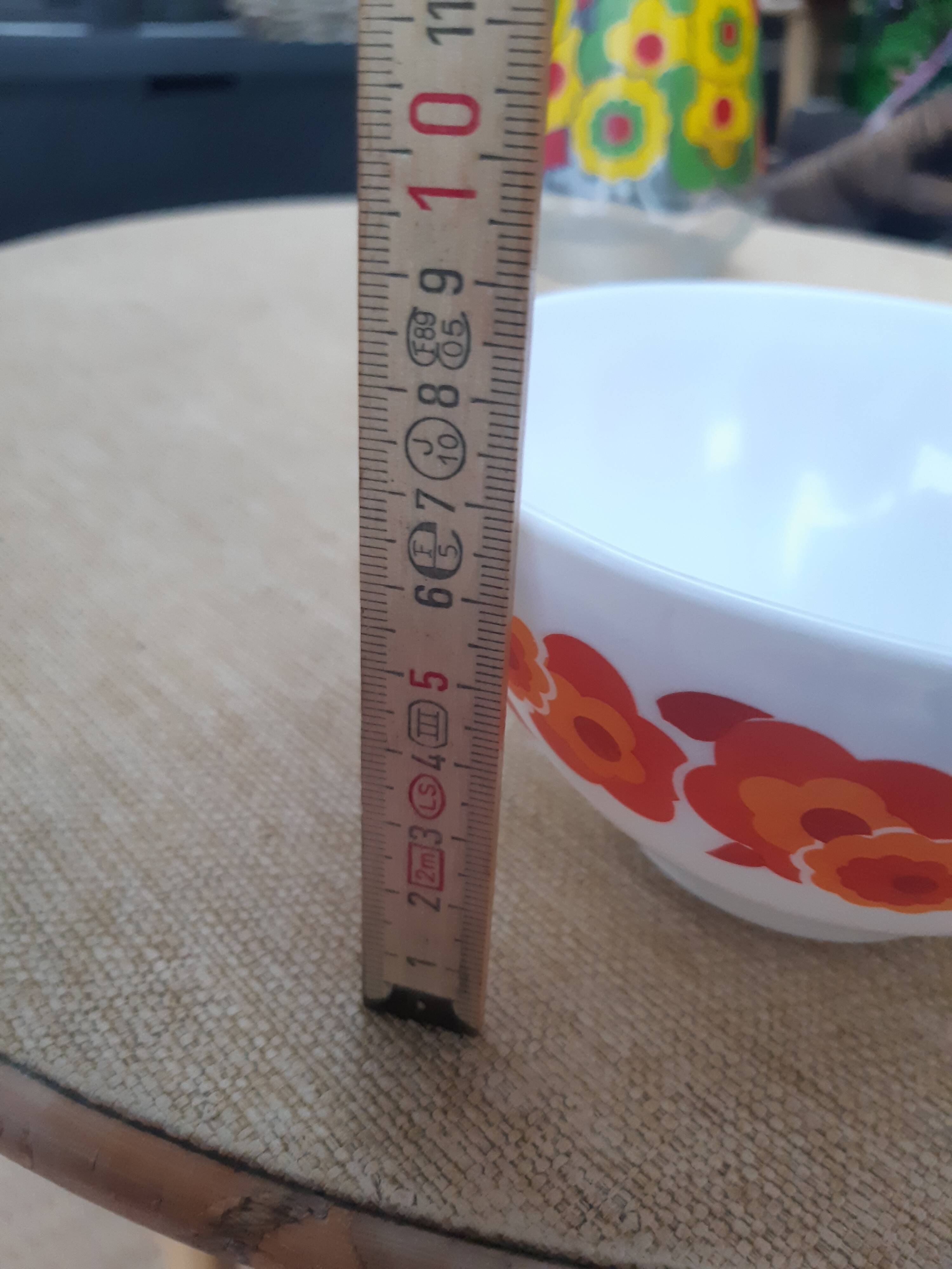 Rare vintage lotus arcopal bowl