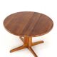 Table à manger ovale extensible Gudme 'Jysted' - design danois en teck vintage