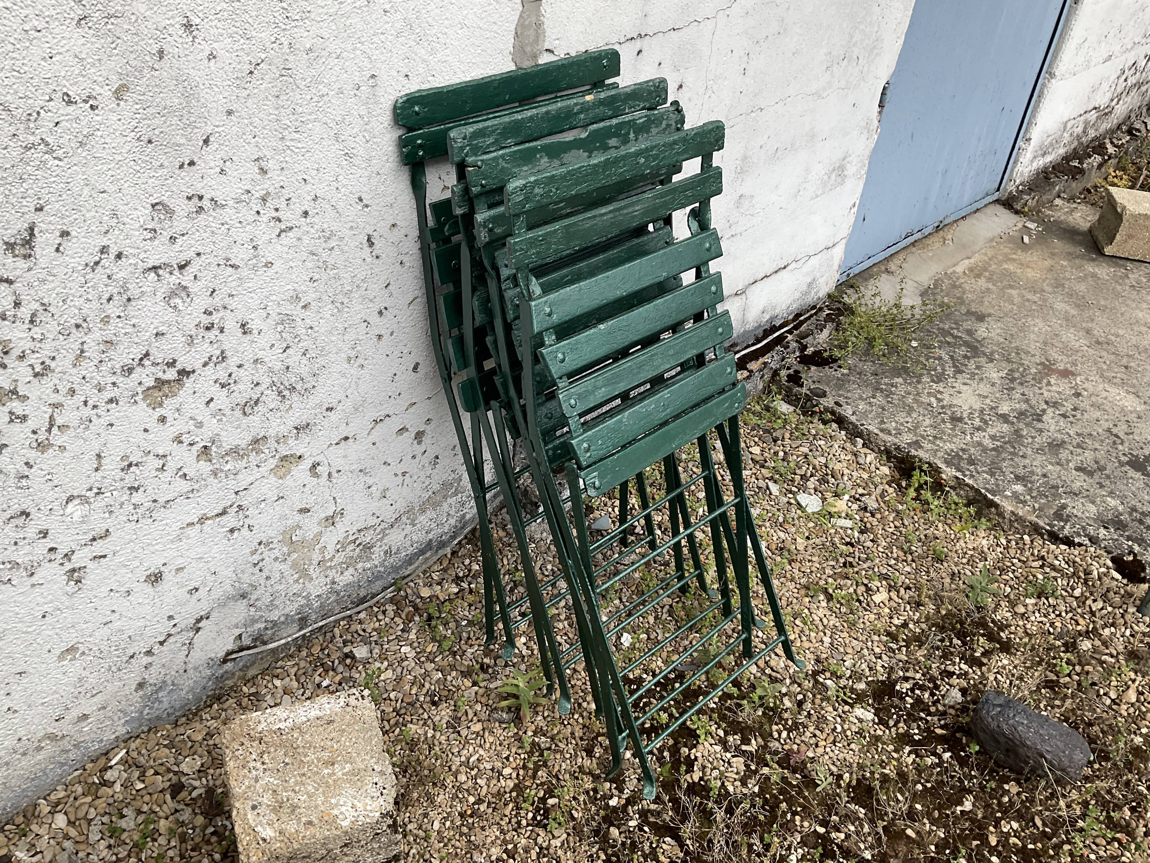 Chaises pliantes