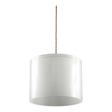 Italian vintage plexiglass pendant lamp, 80s