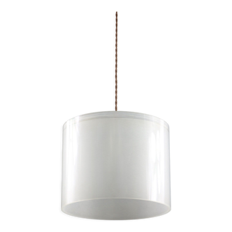 Italian vintage plexiglass pendant lamp, 80s