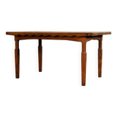 brutalist dining table | vintage table | oak | Kjaernulf