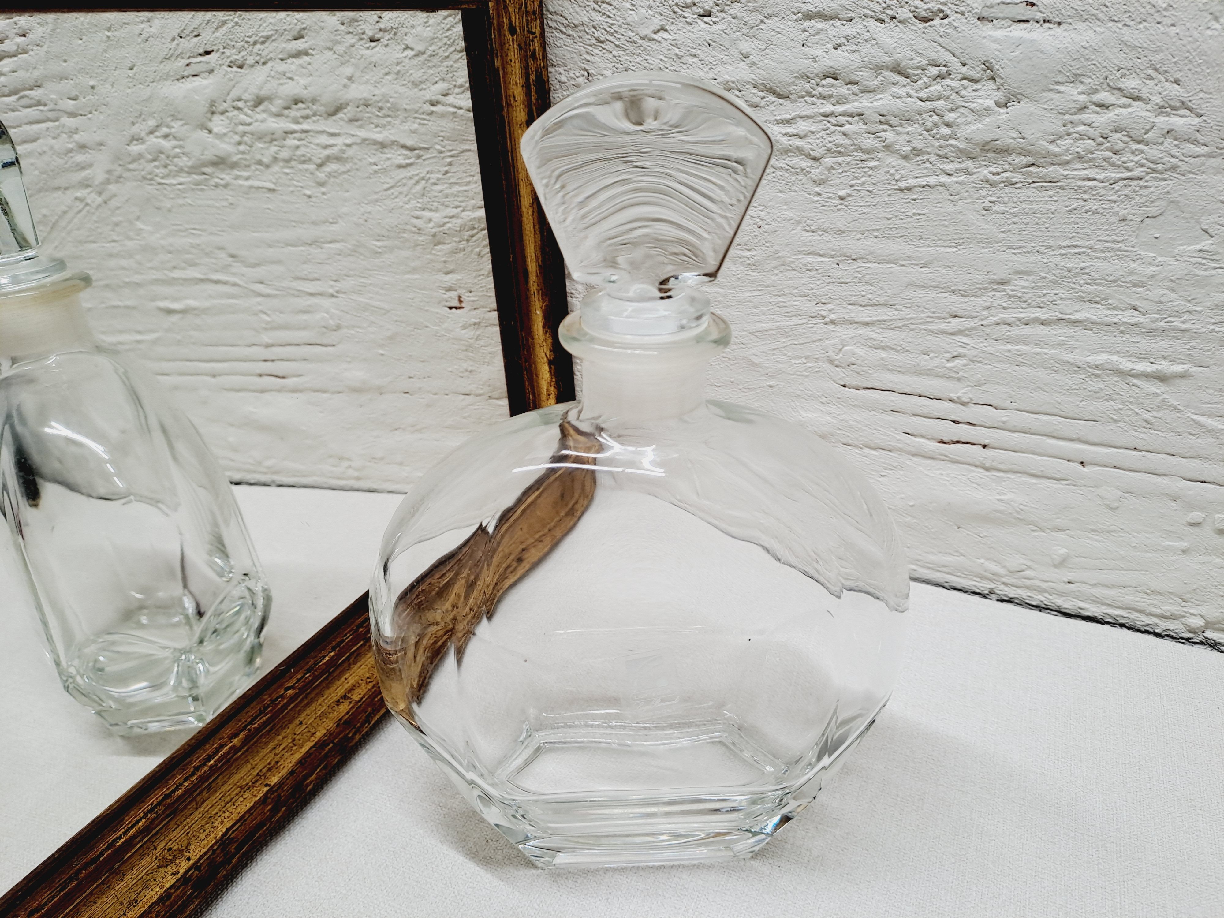 Crystal whisky decanter