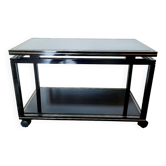 Pierre Vandel coffee table on wheels