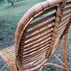 Vintage rattan armchair by Dirk Van Sliedregt for Rohe Noordwolde.