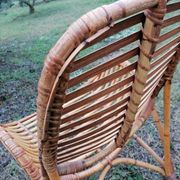 Vintage rattan armchair by Dirk Van Sliedregt for Rohe Noordwolde.