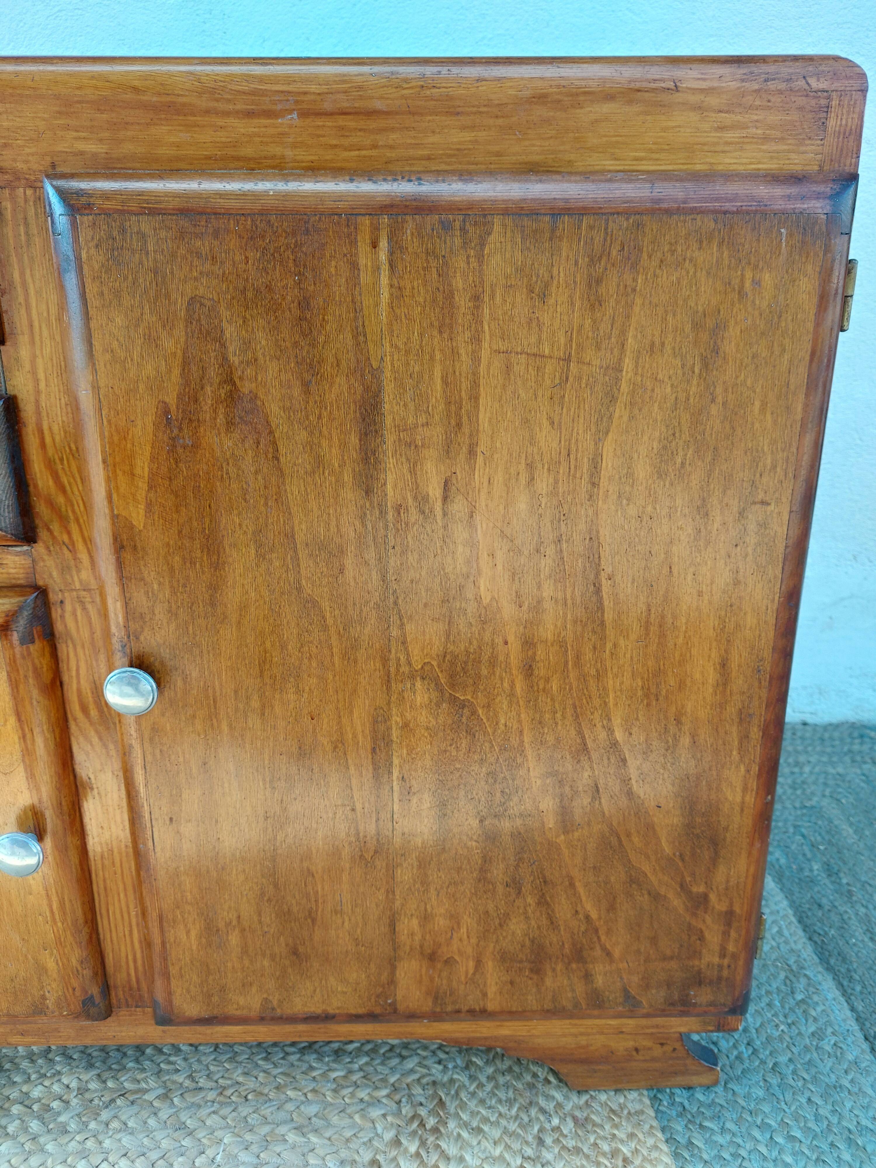 Vintage Mado sideboard with asymmetrical doors
