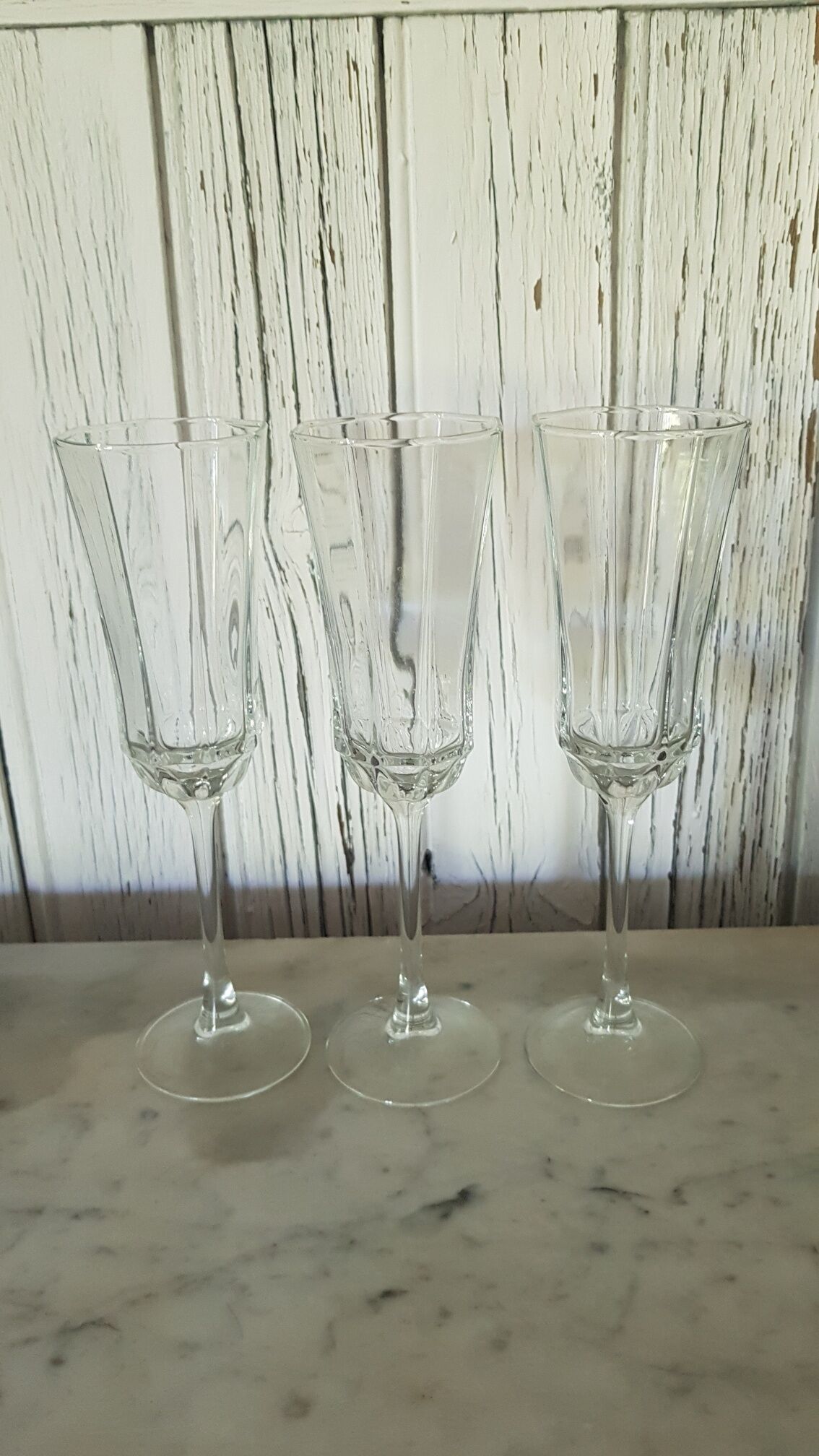 Set of 3 champagne flutes Octime Luminarc