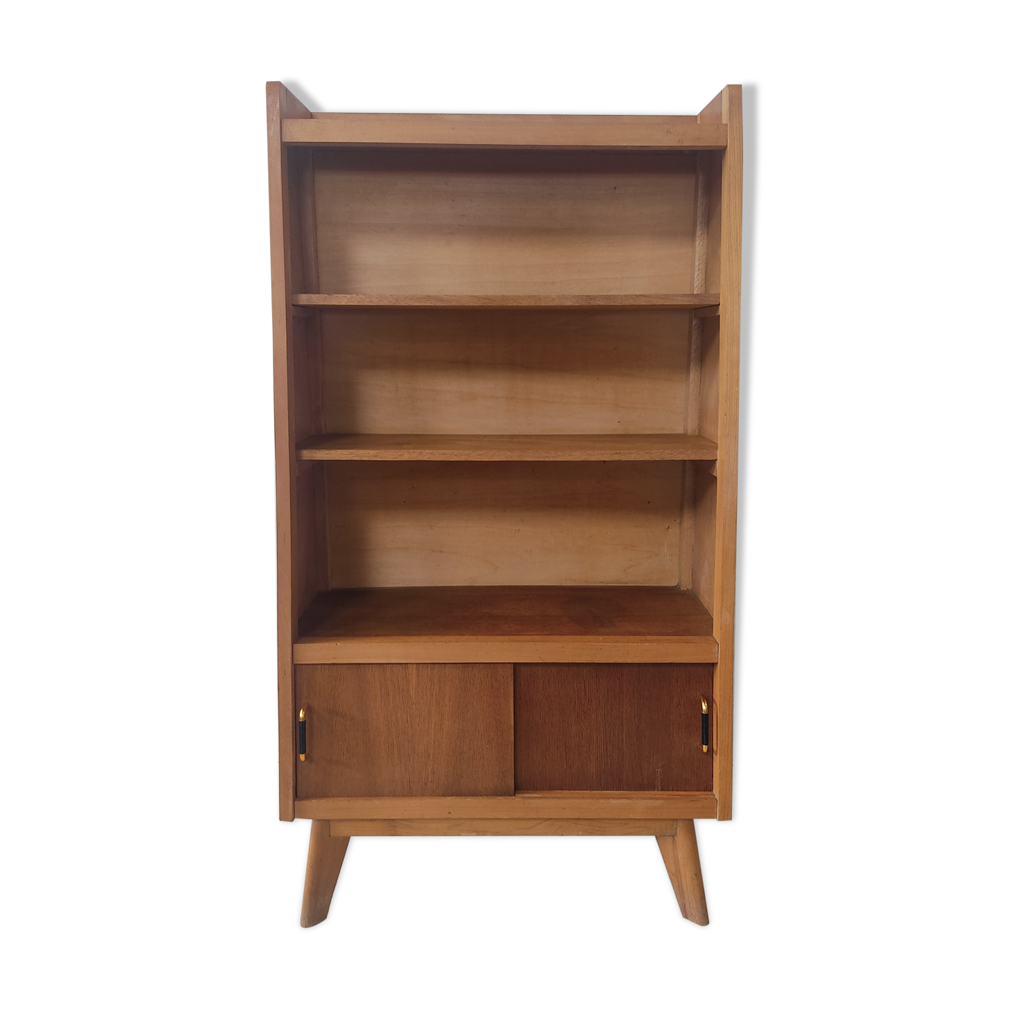 Shelf library vintage compass feet