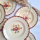Longchamp Agen pattern soup plates