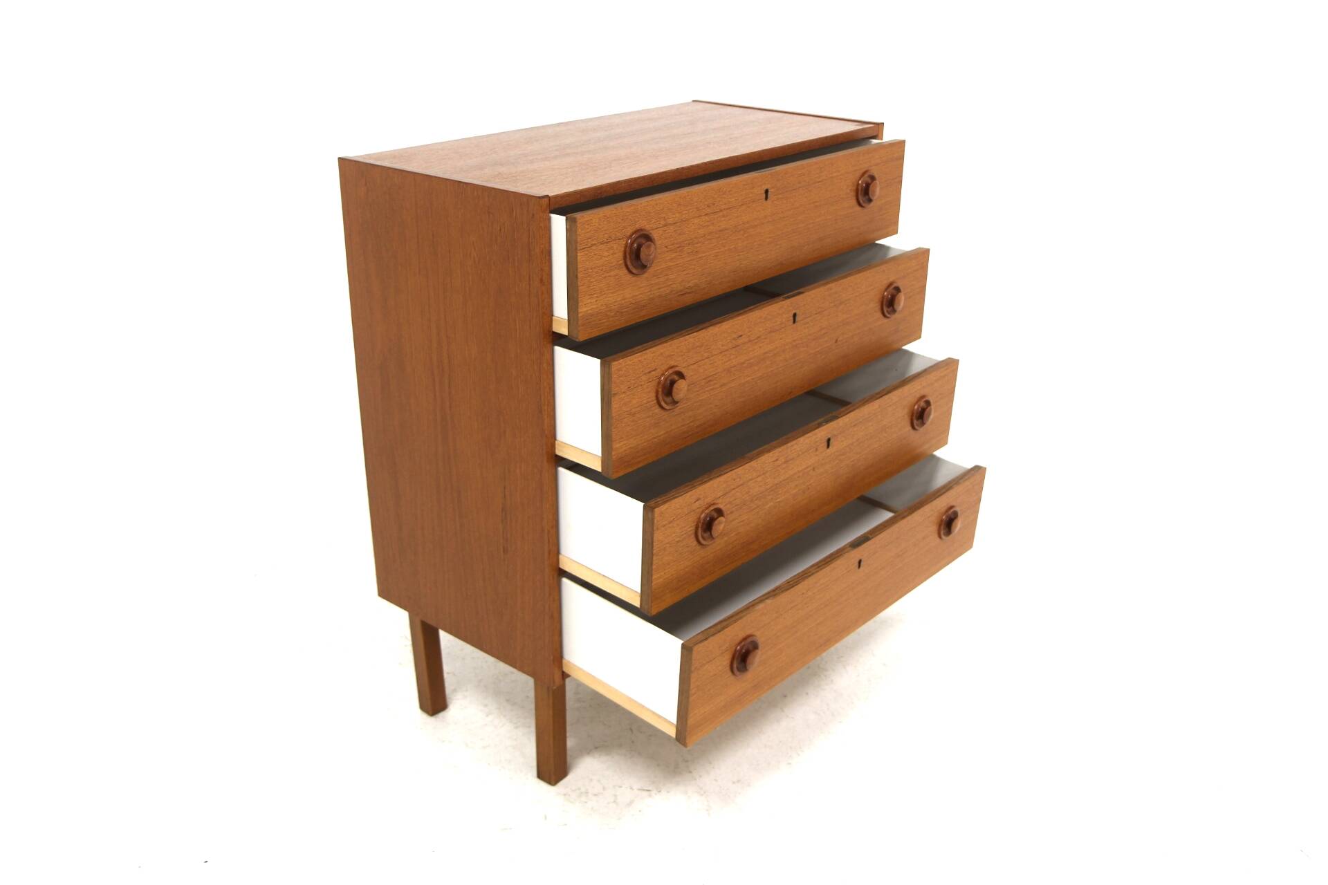 Scandinavian teak chest of drawers, Sweden, 1960