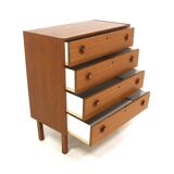 Scandinavian teak chest of drawers, Sweden, 1960