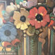 Church flowers, oil on canvas