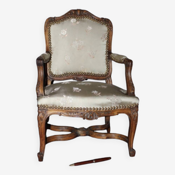 Regency style master armchair in walnut early XIX