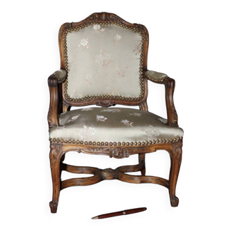 Regency style master armchair in walnut early XIX
