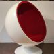 Ball Chair by Eero Aarnio from the 1980s.