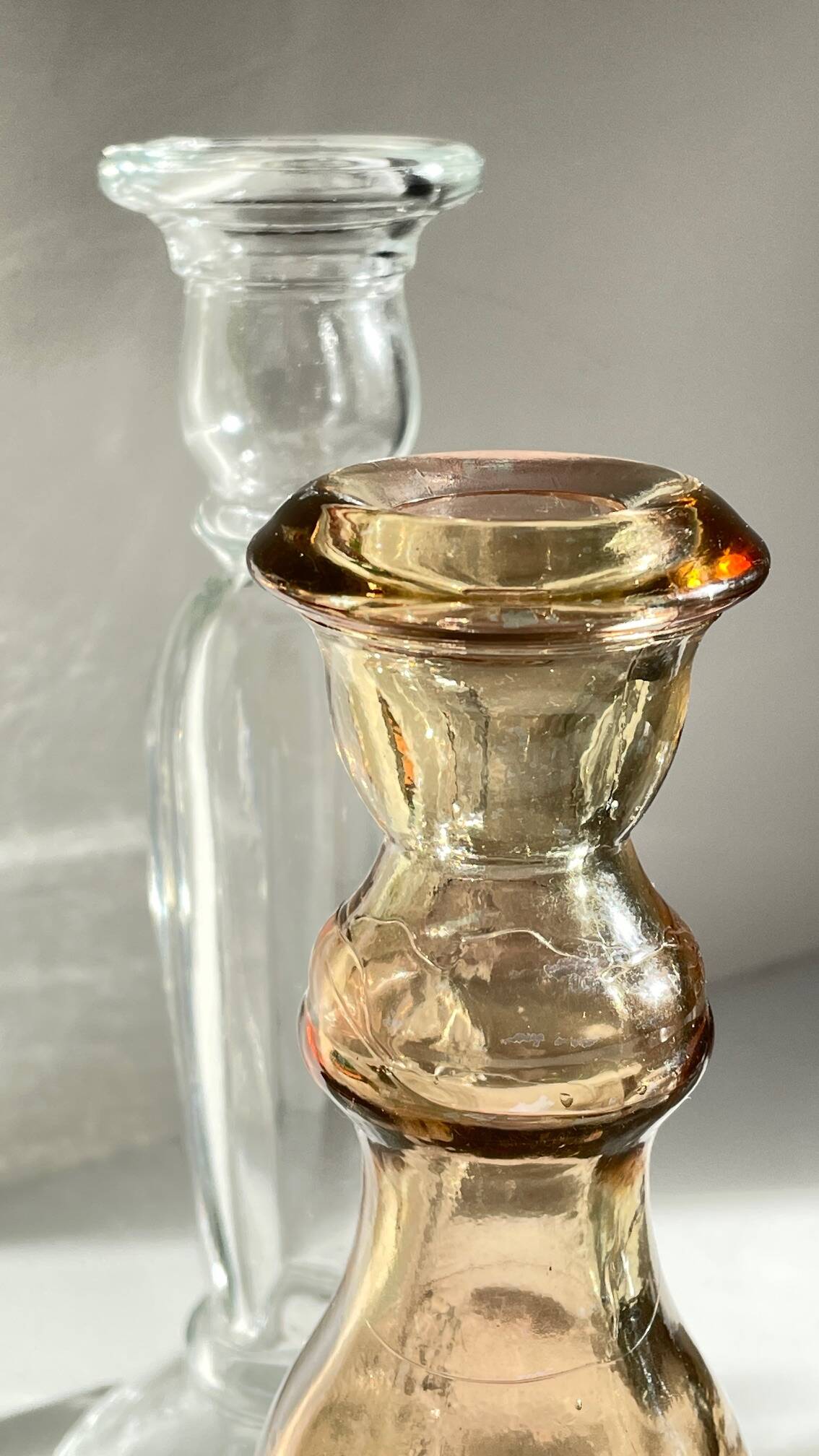 CANDLESTICK GLASS