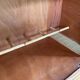 Vintage rattan bar buffet