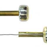 Pair of Guldpendel hanging lamps by Vilhelm Lauritzen for Louis Poulsen, Danish 1960s