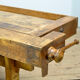 Oak carpenters workbench, circa 1920