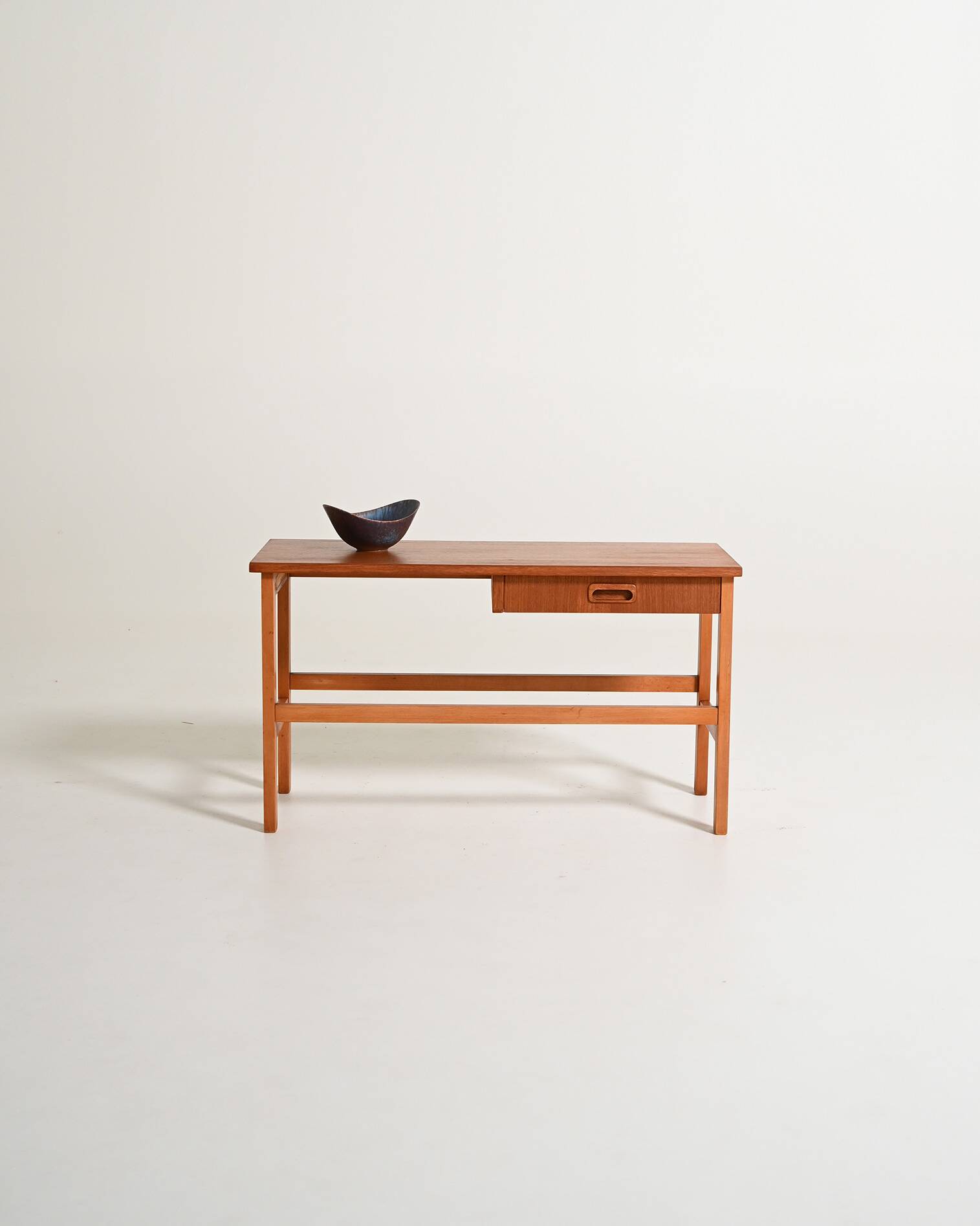 Scandinavian coffee table with drawer, 1960s