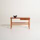 Scandinavian coffee table with drawer, 1960s