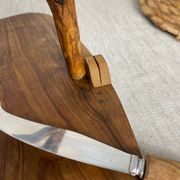 Olive wood cheese board