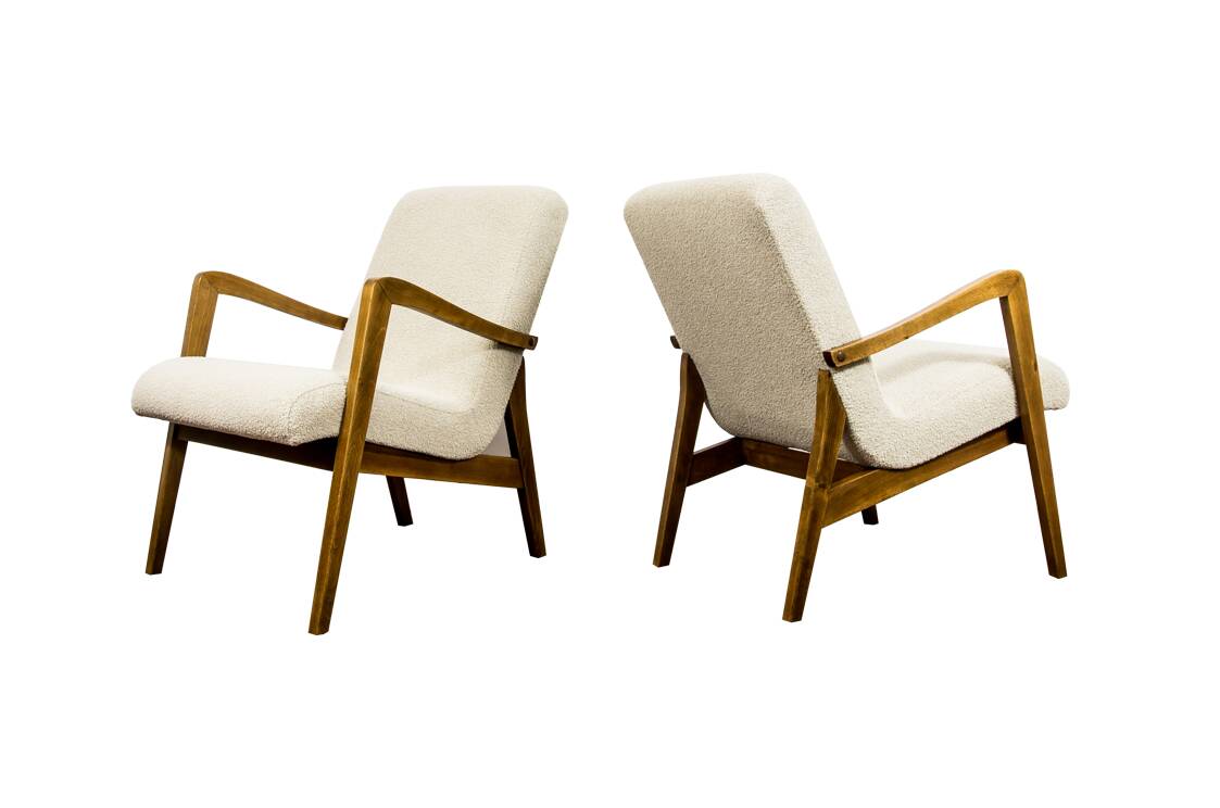 Mid-century modern armchairs Type 300-138 from BFM, 1960s, set of 2