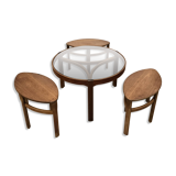 Trinity round coffee table by Nathan