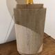 1970s travertine lamp