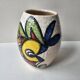 Ceramic vase with geometric pattern (Pablo Sanguino)