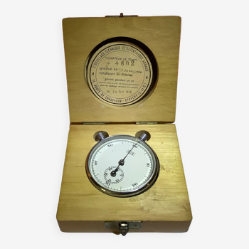 Vintage time counter year 1954 / technical and scientific tools n°4802