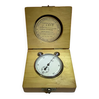 Vintage time counter year 1954 / technical and scientific tools n°4802