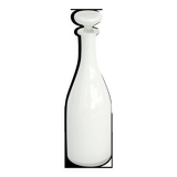 Flacon verre doublé opaline