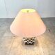 Vintage italian ceramic artichoque table lamp, 1960s