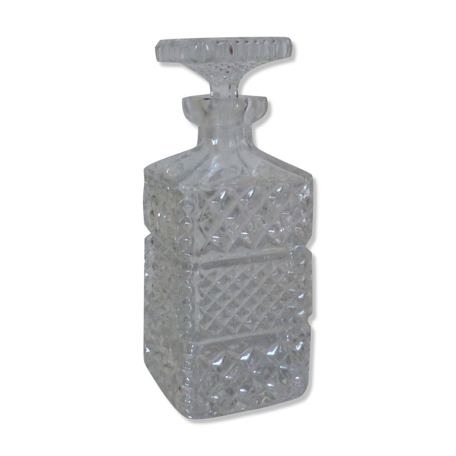 Crystal whisky carafe