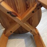 Pine chalet stool