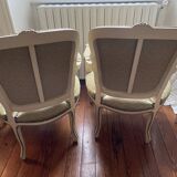 2 fauteuils style Louis XV