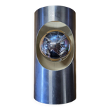 Pipe wall lamp by Oxar in aluminum from the 70s