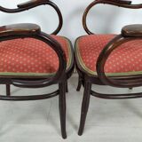 Kohn curved wood lounge