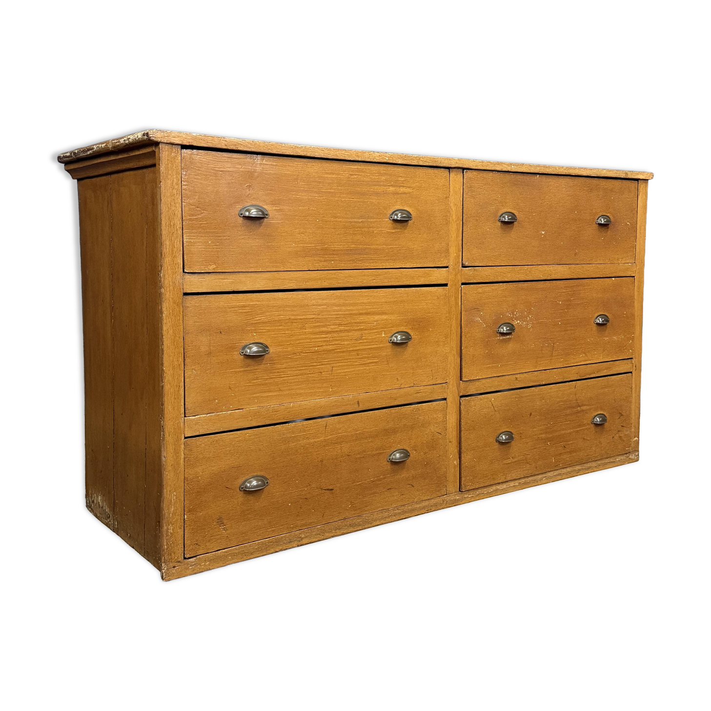 Antique painted Dutch counter