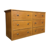 Antique painted Dutch counter