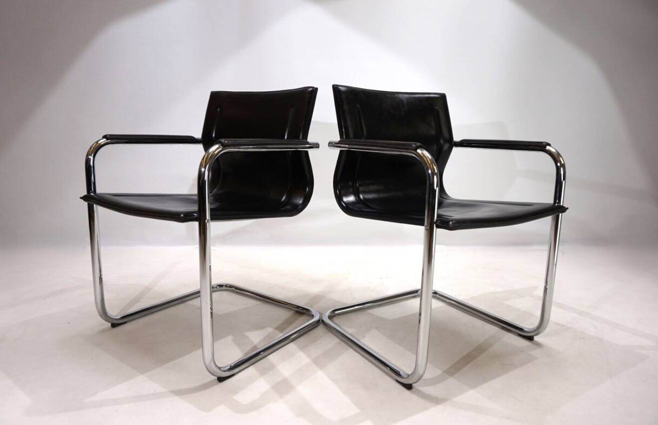 Pair of Matteo Grassi armchairs, 1970