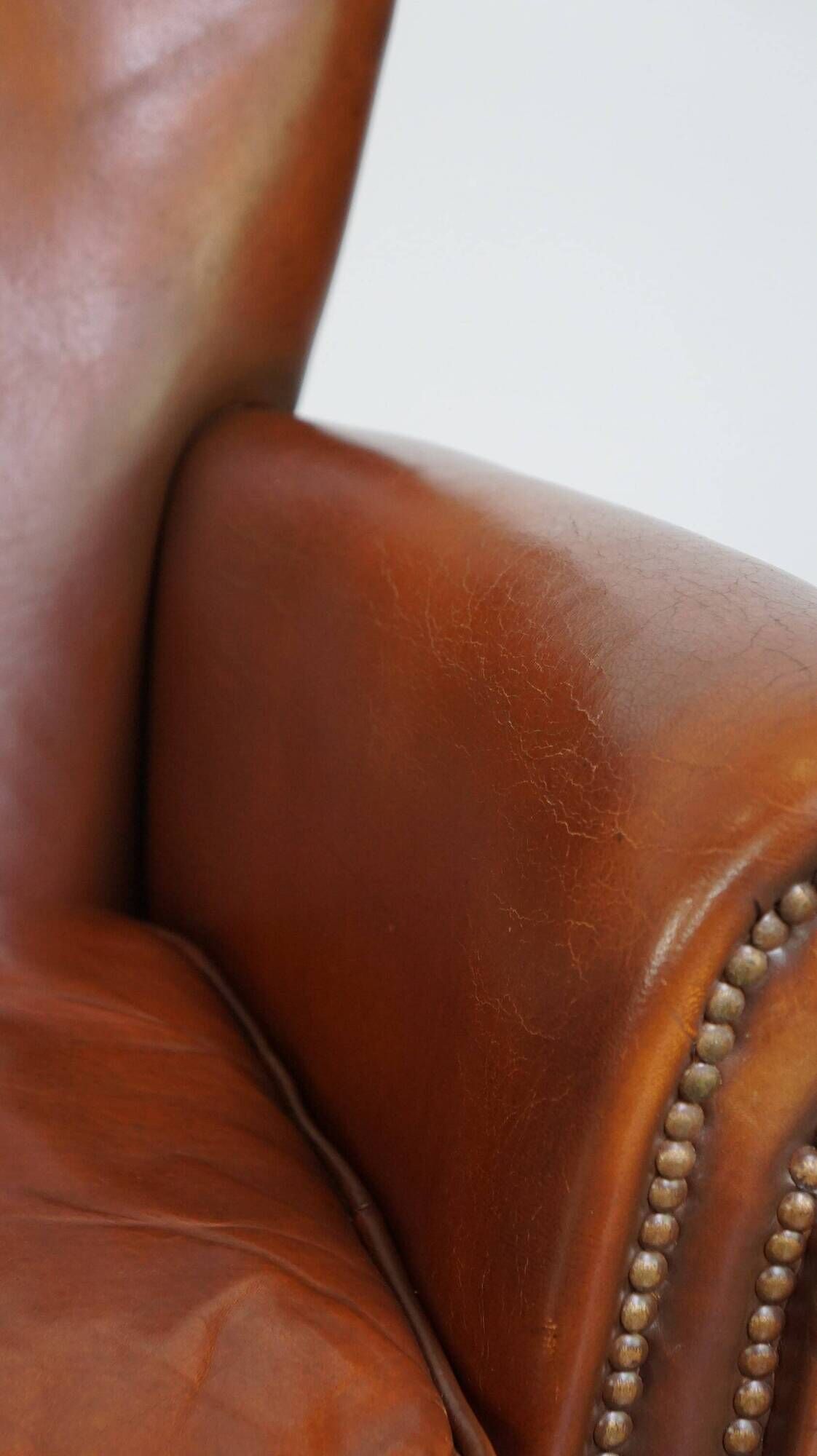 Classic 2 seater sheepskin sofa with beautiful colours and good seating comfort