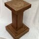 Oak wood column dimensions: height -70cm - width -38cm-
