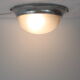 Old wall ceiling light glass and aluminium, decoration