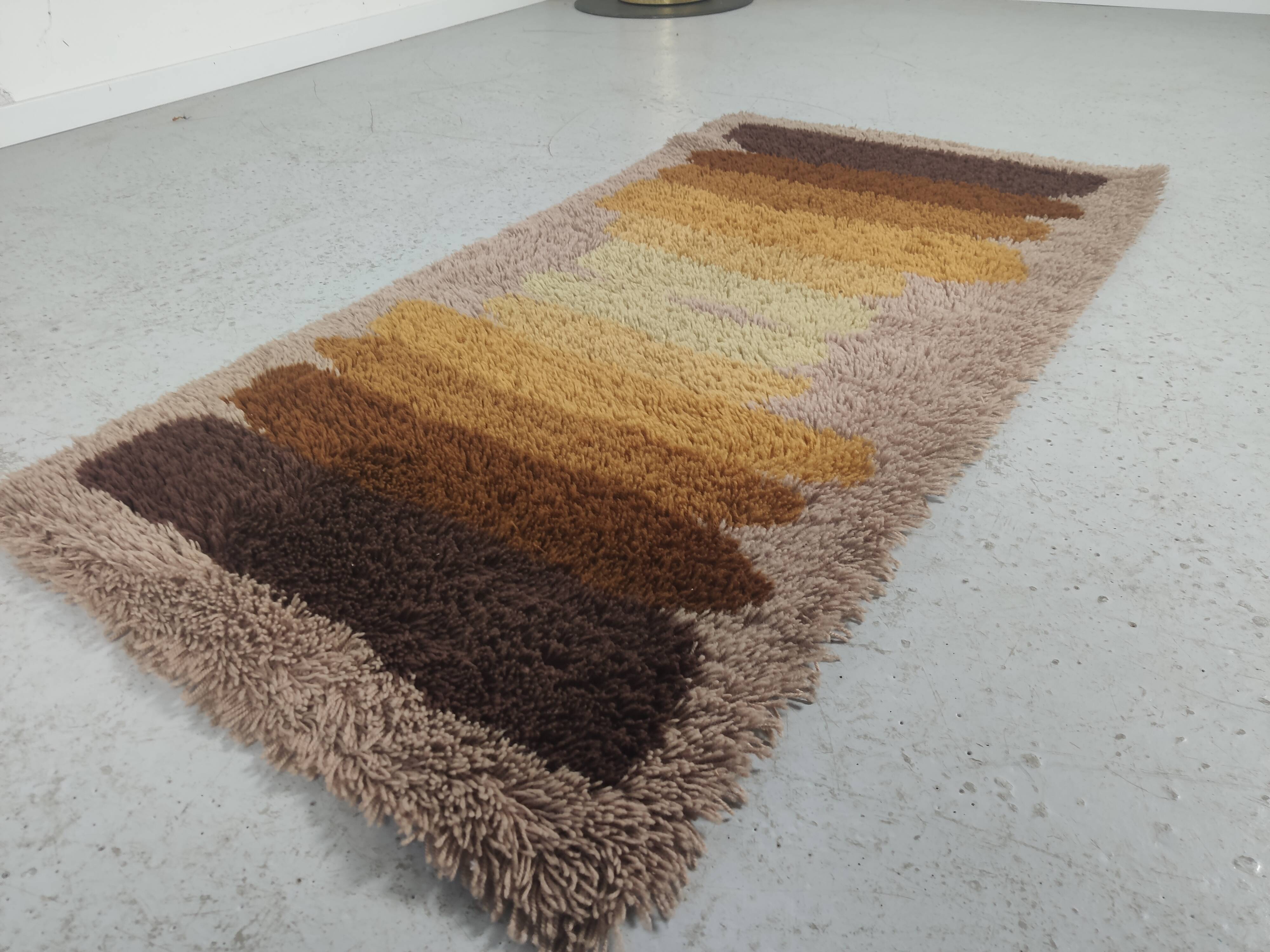 Carpet Desso space age Holland 1970s 135x70cm