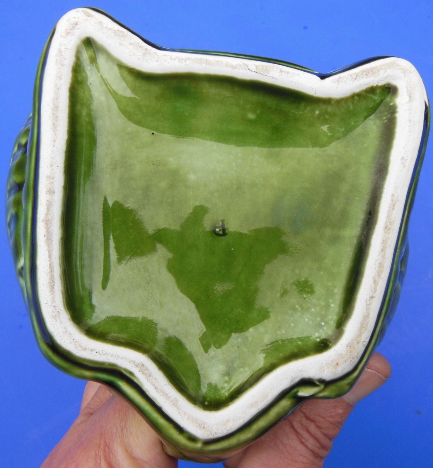 Advertising pitcher depicting a frog - the heir guyot - n°2