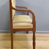 Mahogany landing sofa, Restoration period – Part 1, 19th century